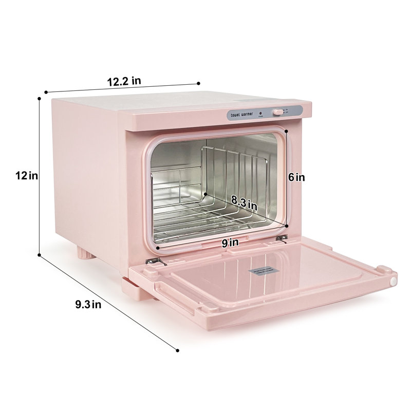 Armoire chauffante pour serviettes 8L, Rose