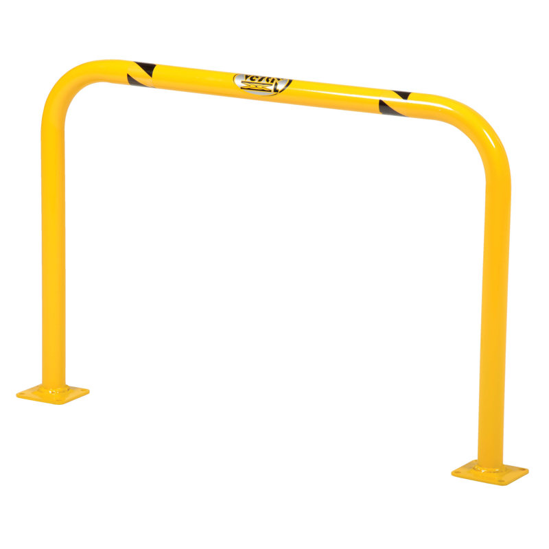Garde-pieds à profil haut, H 24,38 po x l 38,31 po x P 4 po, Jaune