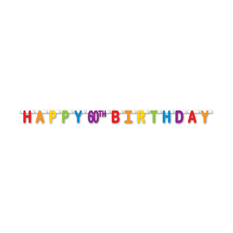 Flot de joie joyeux anniversaire, 60