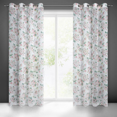 Aeralynn Eyelet Semi Sheer Curtain