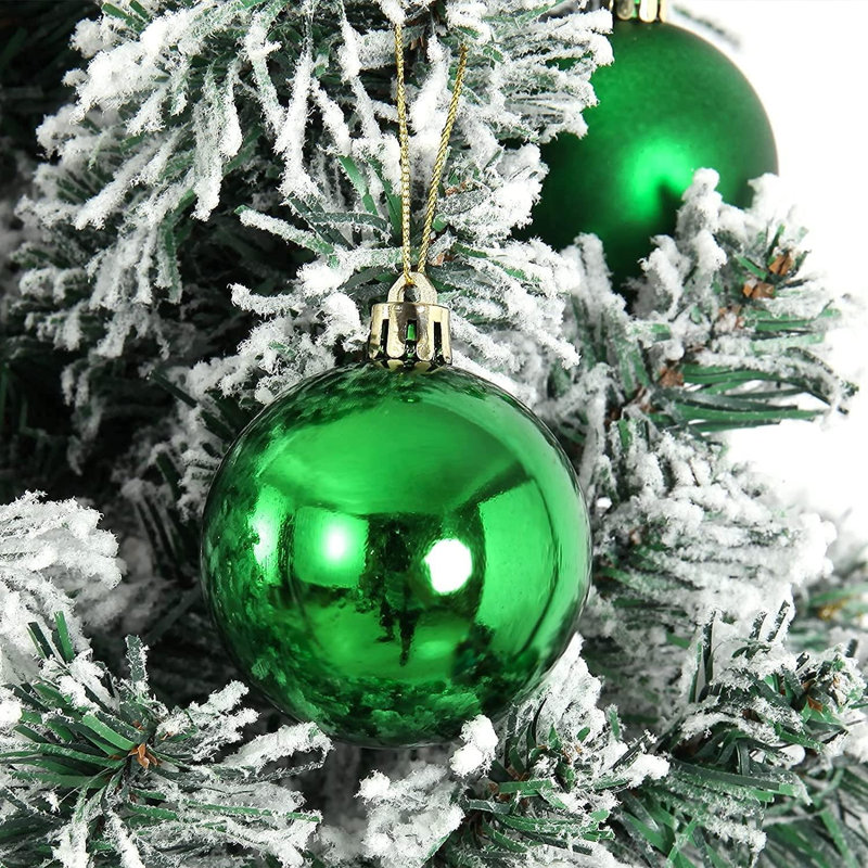 Polyvinyl Chloride (PVC) Bauble, 6cm H x 6cm W x 6cm D, Green