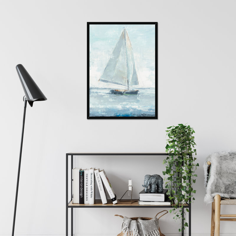Sailor's Delight II by Ethan Harper - Painting, 80cm H x 55cm W, Black Framed Paper Print