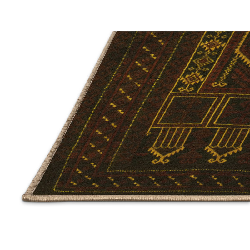 Oriental Indoor Rug, Rectangle 5' x 7'