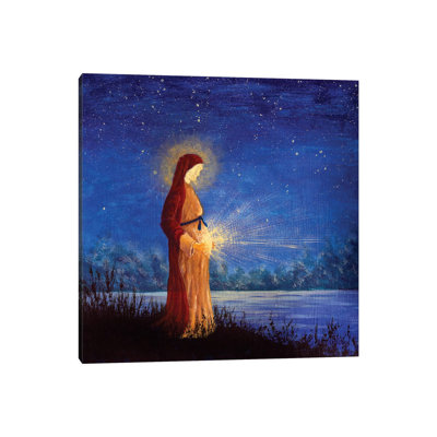 Light From The Belly Of The Pregnant Mother