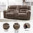 Stoneland 82'' Faux Leather Power Reclining Loveseat-70178315