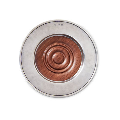 Convivio Wine Coaster with Wood Insert