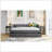 Upholstered Daybed With Two Drawers, Wood Slat Support, Full Size-1885924600
