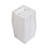 Fine Fixtures Canyon Pedestal 15" Wide White Carrara Sintered Stone-72467175