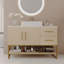 Meuble-lavabo moderne sur pied avec lavabo