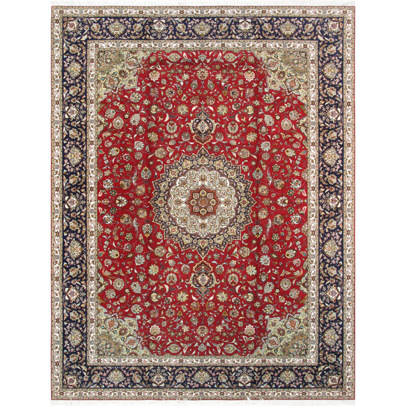 Baku One-of-a-Kind Rectangle 9'10" X 13'2" Hand Knotted Area Rug