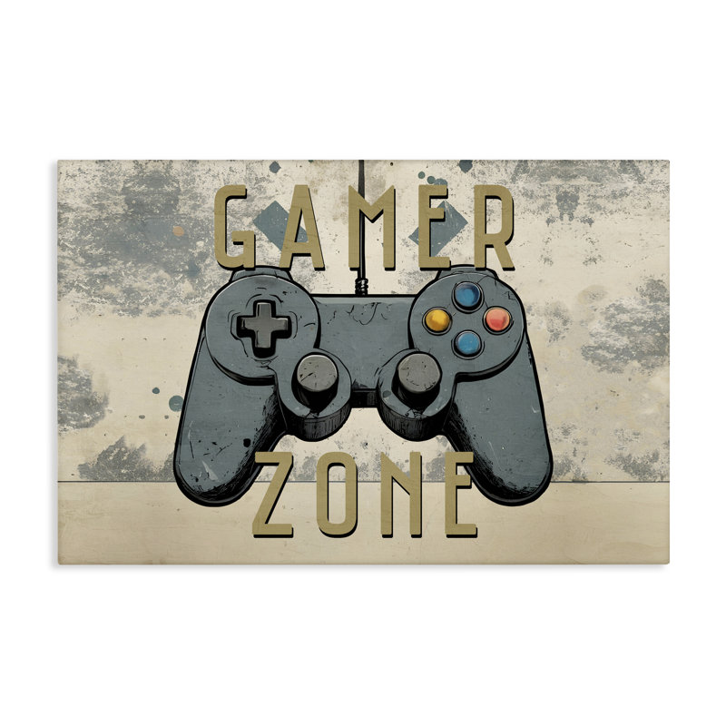 Zone de jeu avec toile de fond abstrait, design par Kim Allen, H 30 po x l 45 po