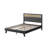 Bed Frame With Rattan Headboard-159038342