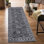 Rugs for Living Room Washable Rug for Bedroom Scalloped Area Rugs Stain Resistant Modern Soft Folding Throw Carpet Low Pile Floor Cover for Nursery Playroom