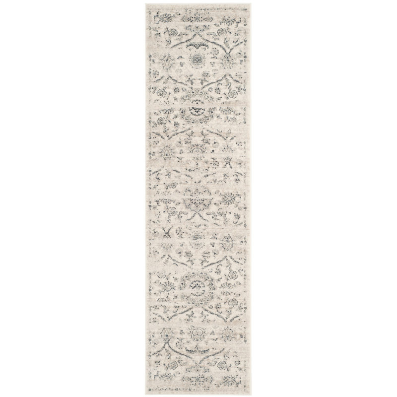 Joana Performance Floral Rug, Runner 2'3" x 8'