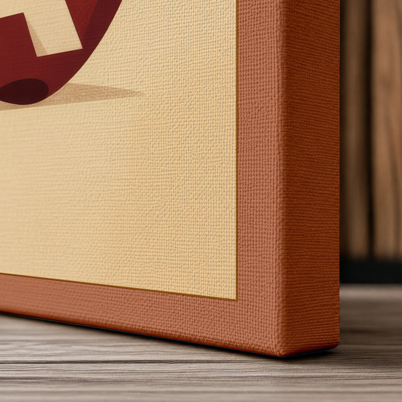 Print, 18x12 - 45.7 x 30.5 cm, Terracotta Border