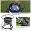 Ensemble de friteuse extérieure simple au propane OuterMust avec 11 pte Poêle à frire en aluminium et panier de vidange intérieur