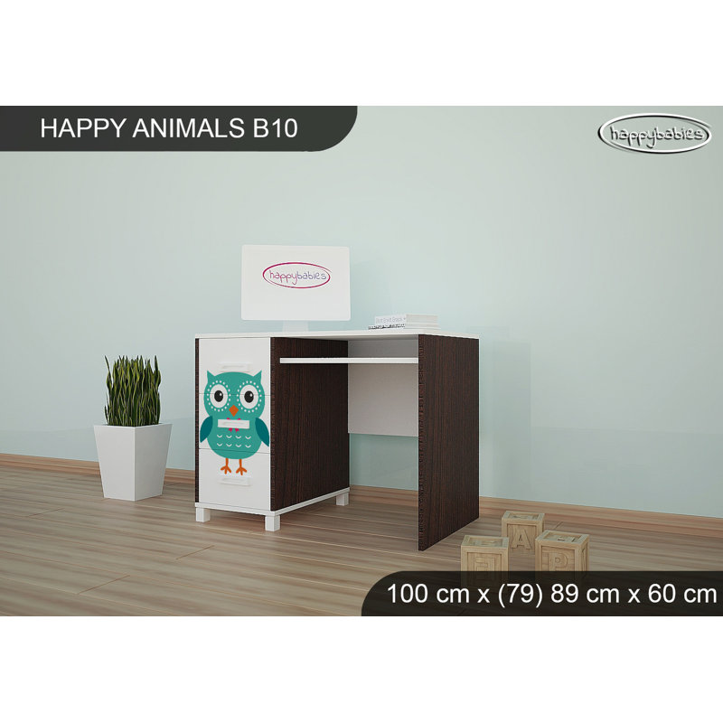 100cm Writing Desk, Chestnut