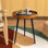 Round End Table Mid-century Modern Coffee Table With Sea Shell Decoration