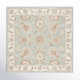 Desmondia Handmade Wool Aqua/Ivory Rug