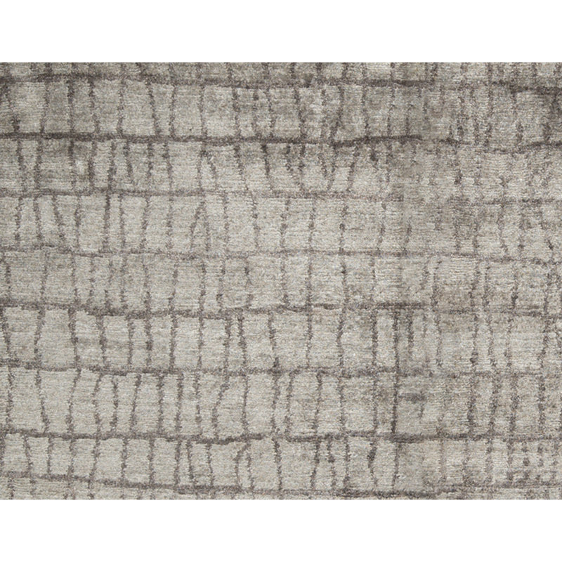 Windsom Geometric Area Rug in Gray