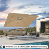 396.2cm X 304.8cm Rectangular Cantilever Parasol