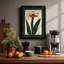 Bloom Mid-Century - Framed Print-1792325475-1792325478