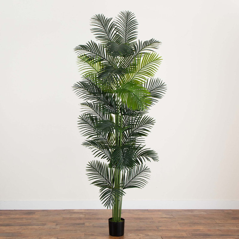 Palmier artificiel 108 po en doublure de pot