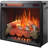 23 Inch Infrared Heating Electric Fireplace Insert, With Log Set & Realistic Flame, Remote Control With Timer, Overheating Protection