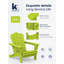 Outdoor Adirondack Chair
