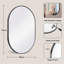 Bernhardus Oval Mirror