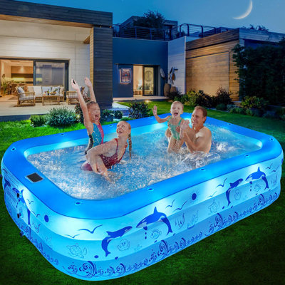 100"x63"x20"Oversized Thickened Pool