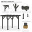 Abri de jardin en bois massif-98353356