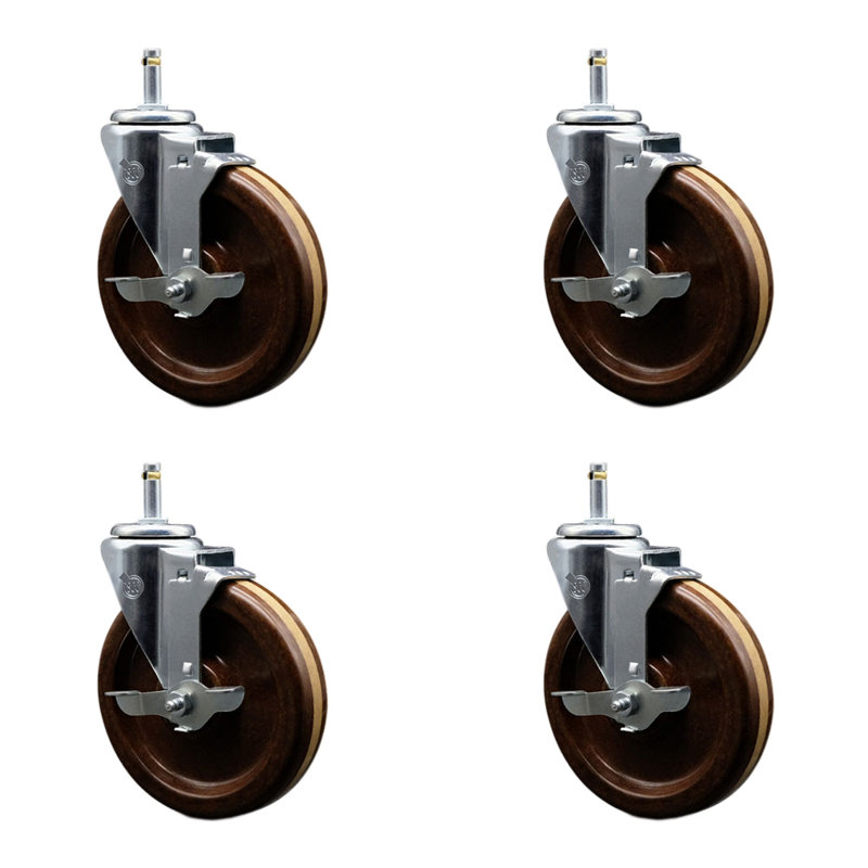 Roulettes pivotantes High Temp