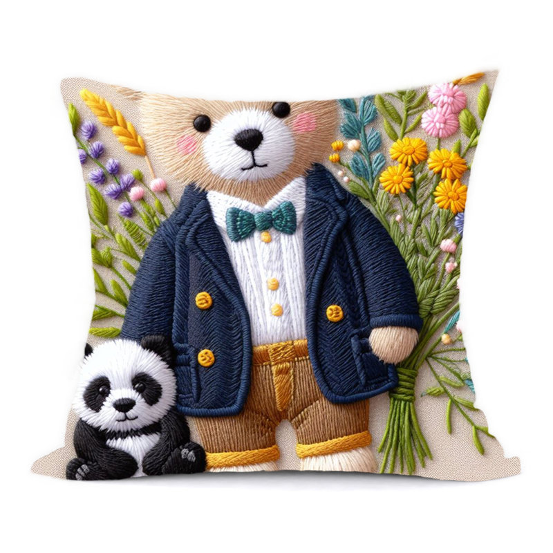 Reversible Throw Pillow