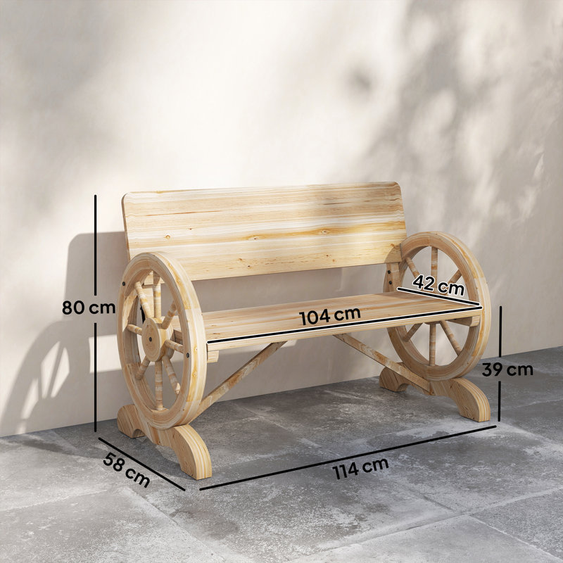 Wood Outdoor Bench