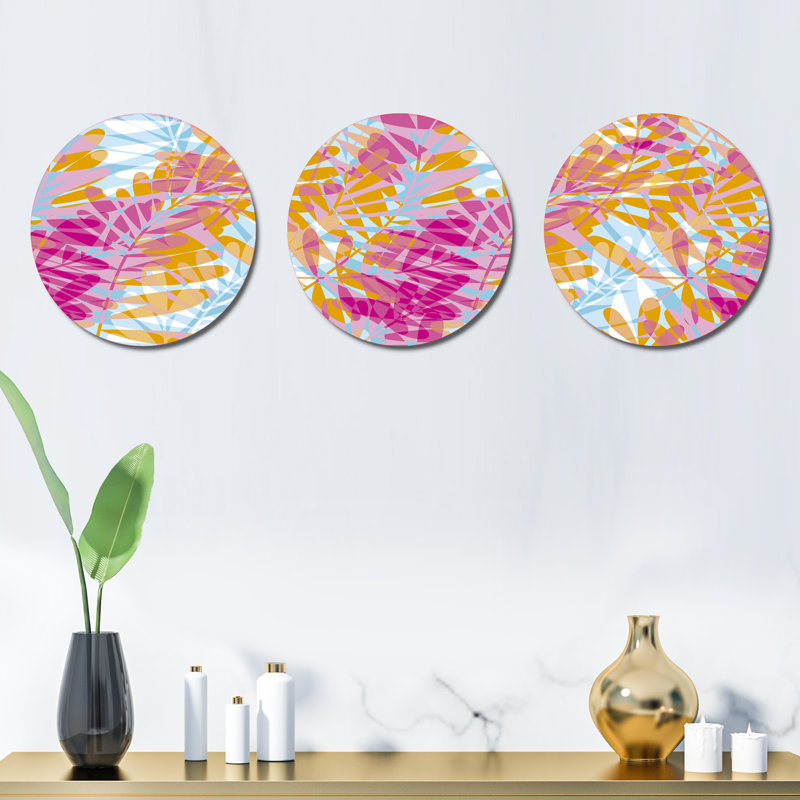 Ensemble de 3 décorations murales