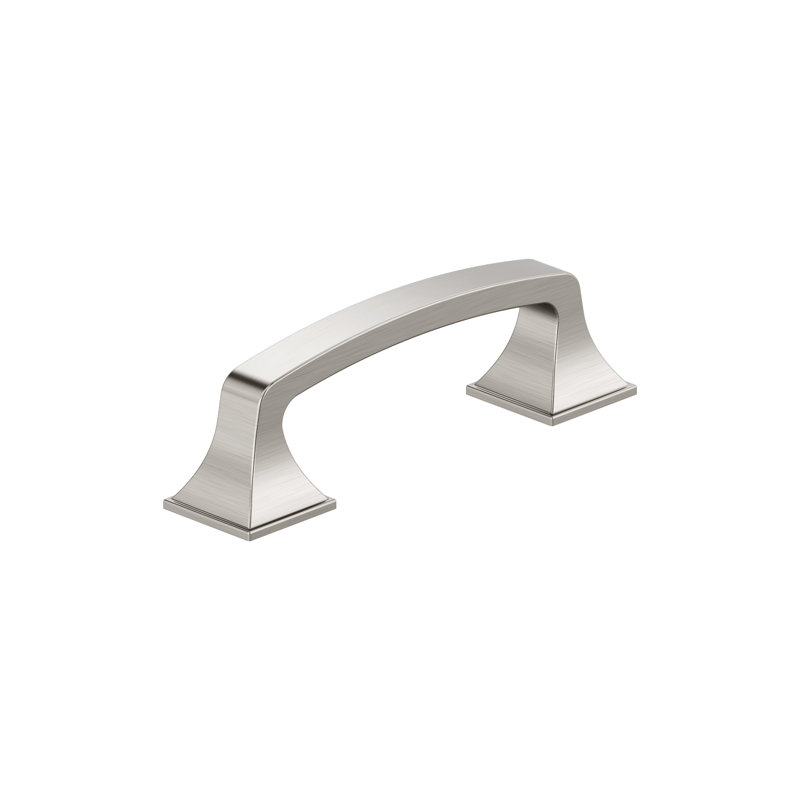 Poignée arche Ville, Nickel satiné, 3"