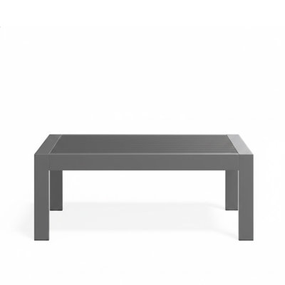 43" Modern Outdoor Coffee Table