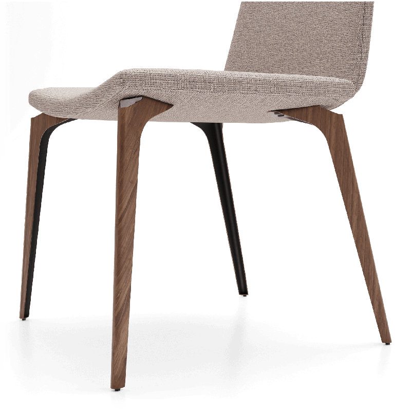 Turin Dining Chair in Smoke