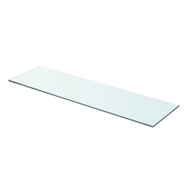 Glass Floating Shelf, 0.8cm H x 70cm W x 20cm D