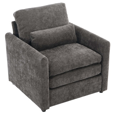 31.9"Chenille Upholstered Armchair