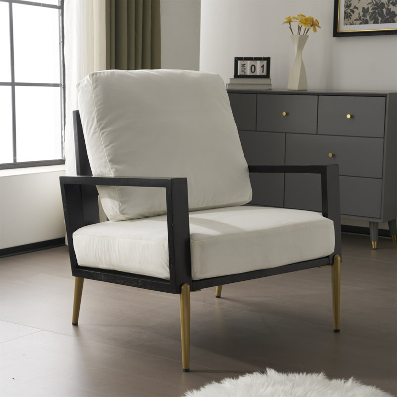Fauteuil d'appoint rembourré