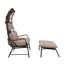 Fauteuil à œufs d'intérieur pour 2 personnes avec repose-pieds-1461124756-1461124763