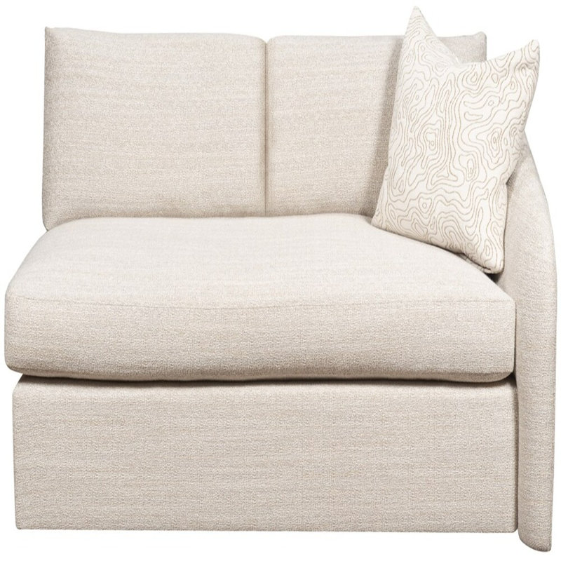 Sofa avec accoudoir droit, Callaloo Cotton