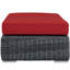 Repose-pieds d'extérieur rectangulaire Sunbrella Modway Summon-35813350