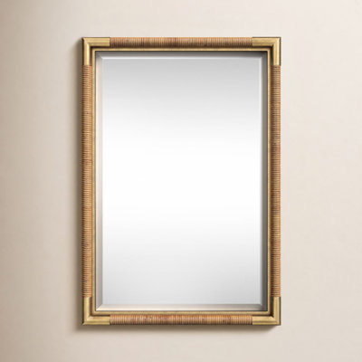 Mariella Metal Rectangle Wall Mirror