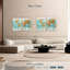 Globe terrestre carte du monde sur toile-806209357