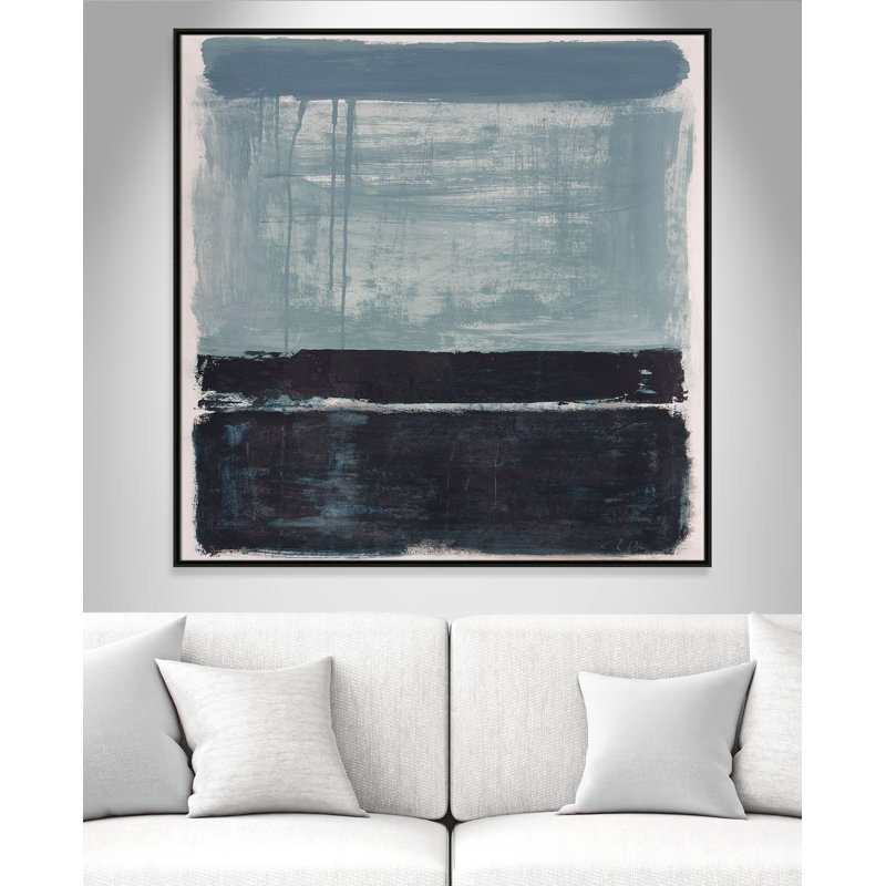 «Coastal Delight II», reproduction carrée par Casa Fine Arts, Espresso, H 46,5 po x l 46,5 po
