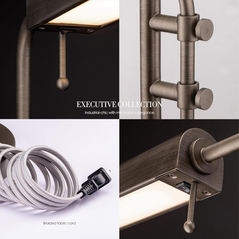 Coriyah Desk, Silver