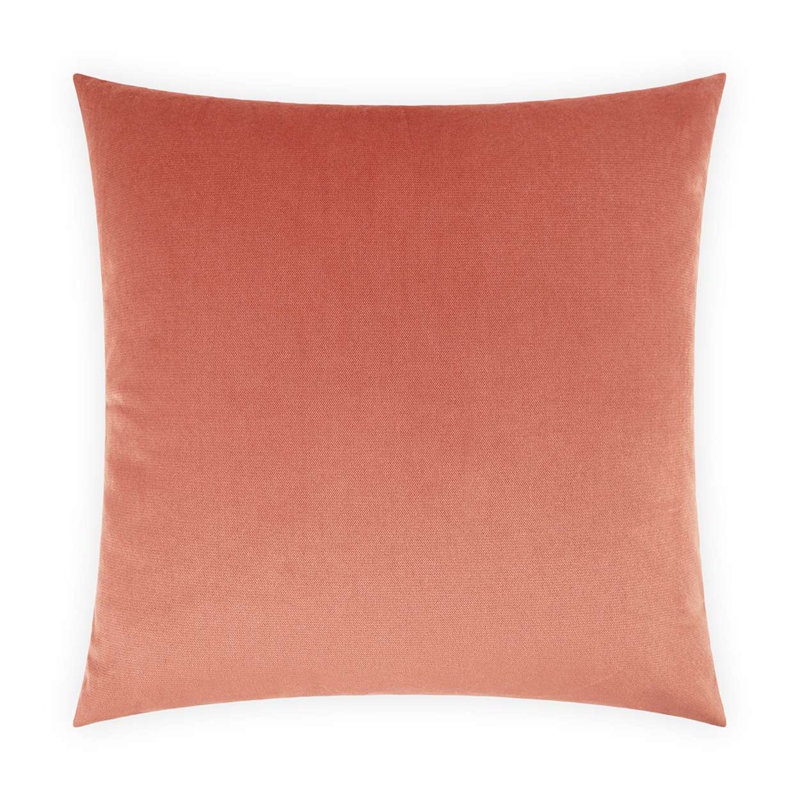 Belvedere Pillow Cover & Insert, Blush, Square 24"